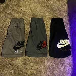 3 pc Nike air Jordan shorts